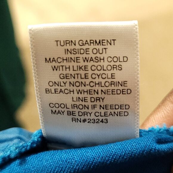 7th Avenue Pants Womens 12 Blue Pull On Tapered Leg Ankle Career Pant 35Wx25L - Picture 11 of 11